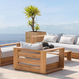 Teak Planter - XL | Teak Natural, ,