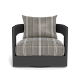 VICTORIA ALUMINUM Swivel Lounge Chair | Aluminum Asteroid, Bateau Classic,