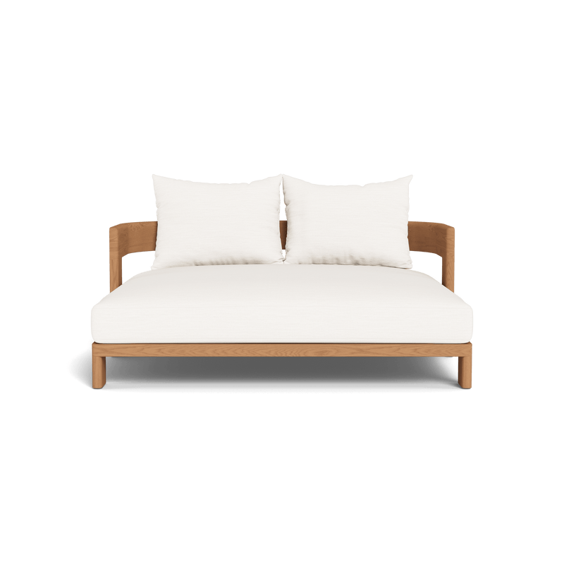 Victoria Teak Daybed | Teak Natural, Panama Blanco,