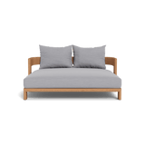 Victoria Teak Daybed | Teak Natural, Panama Cloud,