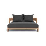 Victoria Teak Daybed | Teak Natural, Panama Grafito,