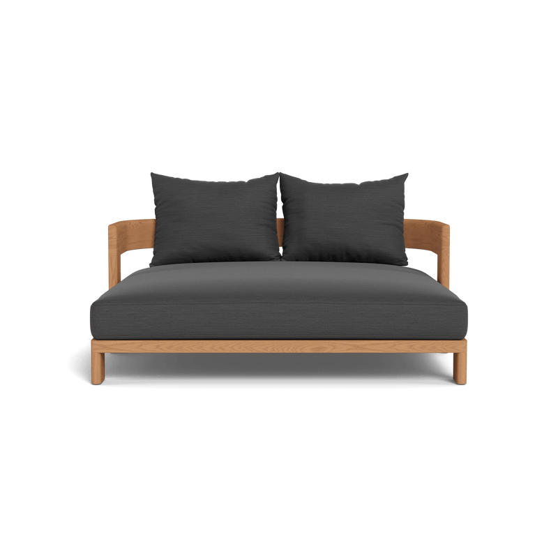 Victoria Teak Daybed | Teak Natural, Panama Grafito,