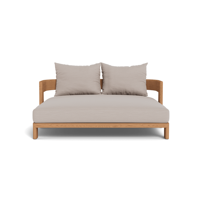 Victoria Teak Daybed | Teak Natural, Panama Marble,